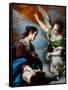 L'annonciation (The Annunciation) - Peinture De Bernardo Strozzi (Dit Il Capucini Genovese) (1581-1-Bernardo Strozzi-Framed Stretched Canvas