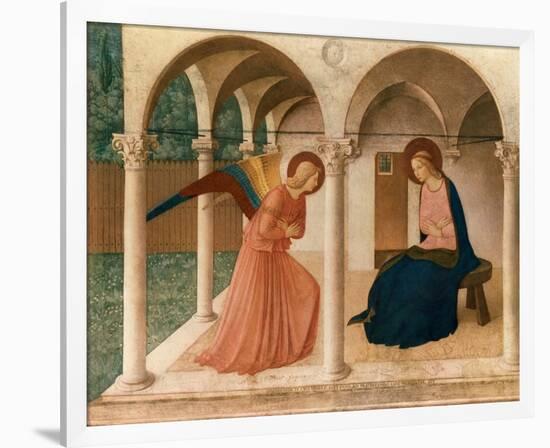 L'Annunciazione, 1387-1455-Fra Angelico-Framed Premium Giclee Print