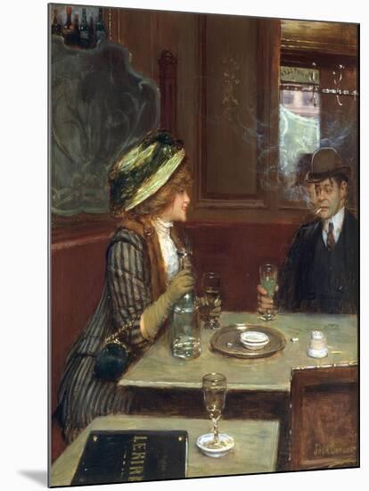 L'Aperitif-Jean Béraud-Mounted Giclee Print