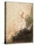 L'Apôtre saint Paul méditant-Rembrandt van Rijn-Stretched Canvas
