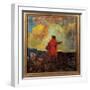 L'arabe Painting D'odilon Redon (1840-1916) 1893 Sun. 0,5X0,44 M Paris, Musee Du Peute Palais.-Odilon Redon-Framed Giclee Print