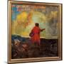 L'arabe Painting D'odilon Redon (1840-1916) 1893 Sun. 0,5X0,44 M Paris, Musee Du Peute Palais.-Odilon Redon-Mounted Giclee Print