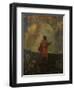 L'arabe-Odilon Redon-Framed Giclee Print