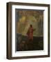 L'arabe-Odilon Redon-Framed Premium Giclee Print