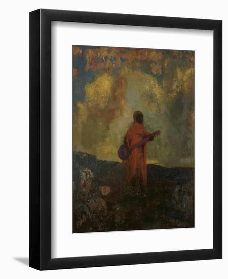 L'arabe-Odilon Redon-Framed Premium Giclee Print