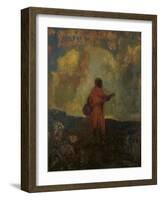 L'arabe-Odilon Redon-Framed Giclee Print