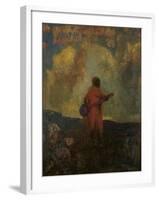 L'arabe-Odilon Redon-Framed Giclee Print