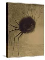 L'Araignée souriante-Odilon Redon-Stretched Canvas