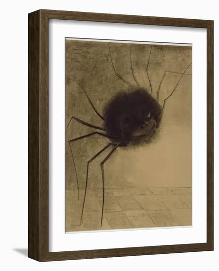 L'Araignée souriante-Odilon Redon-Framed Giclee Print