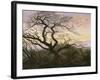 L'Arbre aux corbeaux-Caspar David Friedrich-Framed Giclee Print