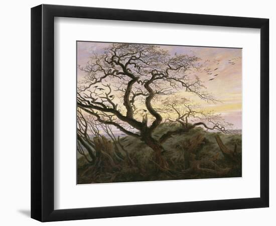 L'Arbre aux corbeaux-Caspar David Friedrich-Framed Giclee Print