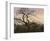 L'Arbre aux corbeaux-Caspar David Friedrich-Framed Giclee Print