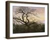 L'Arbre aux corbeaux-Caspar David Friedrich-Framed Giclee Print