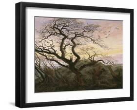 L'Arbre aux corbeaux-Caspar David Friedrich-Framed Giclee Print