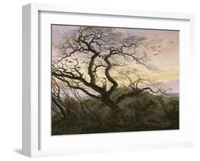 L'Arbre aux corbeaux-Caspar David Friedrich-Framed Giclee Print