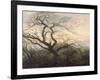 L'Arbre aux corbeaux-Caspar David Friedrich-Framed Giclee Print