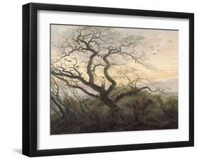 L'Arbre aux corbeaux-Caspar David Friedrich-Framed Giclee Print