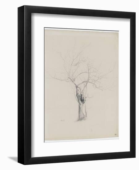 L'Arbre nu-Odilon Redon-Framed Giclee Print