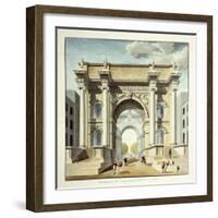 L'Arc De Triomphe, 1806-null-Framed Giclee Print