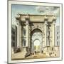 L'Arc De Triomphe, 1806-null-Mounted Giclee Print