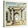 L'Arc De Triomphe, 1806-null-Stretched Canvas