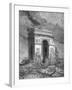 L'Arc De Triomphe as a Ruin, 19th Century-Édouard Riou-Framed Giclee Print