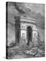 L'Arc De Triomphe as a Ruin, 19th Century-Édouard Riou-Stretched Canvas