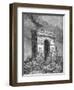 L'Arc De Triomphe as a Ruin, 19th Century-Édouard Riou-Framed Giclee Print