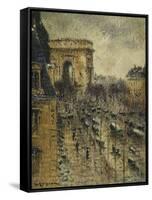 L'Arc De Triomphe, C.1930-1931-Gustave Loiseau-Framed Stretched Canvas