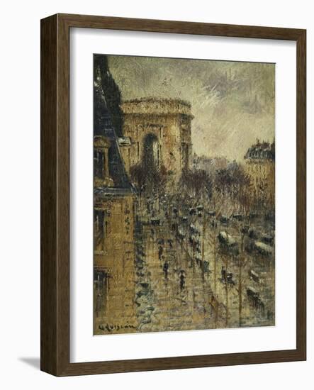 L'Arc De Triomphe, C.1930-1931-Gustave Loiseau-Framed Giclee Print