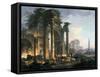 L'Arc De Triomphe, C1740-1807-Pierre Antoine De Machy-Framed Stretched Canvas