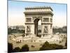 L'Arc De Triomphe De L'Etoile, Paris-null-Mounted Giclee Print