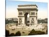 L'Arc De Triomphe De L'Etoile, Paris-null-Stretched Canvas