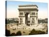 L'Arc De Triomphe De L'Etoile, Paris-null-Stretched Canvas
