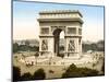 L'Arc De Triomphe De L'Etoile, Paris-null-Mounted Giclee Print