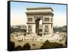 L'Arc De Triomphe De L'Etoile, Paris-null-Framed Stretched Canvas