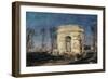 L'Arc de Triomphe de l'Etoile-Félix Ziem-Framed Giclee Print