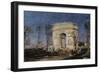 L'Arc de Triomphe de l'Etoile-Félix Ziem-Framed Giclee Print