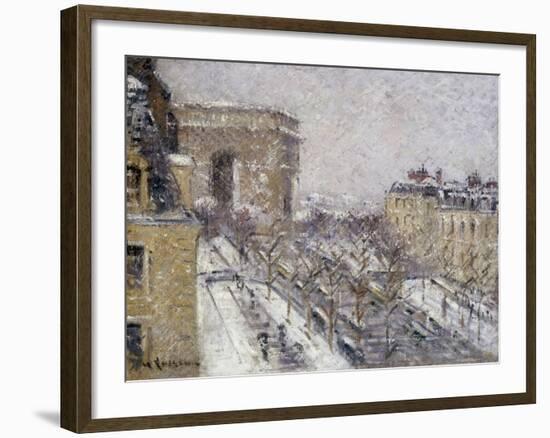 L'Arc de Triomphe, Paris France-Gustave Loiseau-Framed Giclee Print