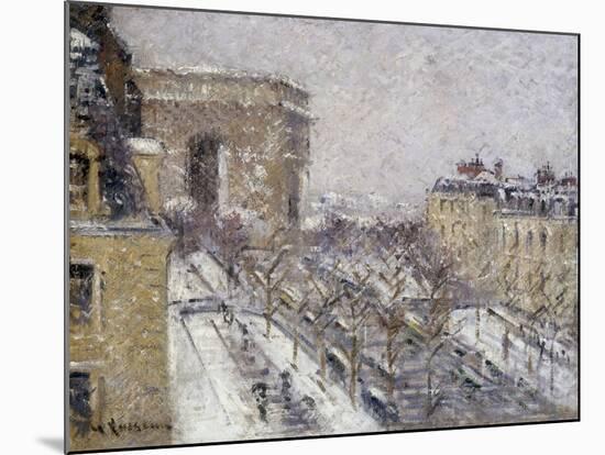 L'Arc de Triomphe, Paris France-Gustave Loiseau-Mounted Giclee Print