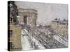 L'Arc de Triomphe, Paris France-Gustave Loiseau-Stretched Canvas
