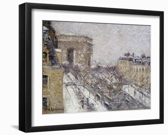 L'Arc de Triomphe, Paris France-Gustave Loiseau-Framed Giclee Print