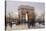 L'Arc de Triomphe, Paris-Eugene Galien-Laloue-Stretched Canvas