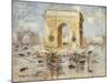 L'Arc de Triomphe, Place of the Star-Gustave Loiseau-Mounted Giclee Print