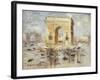 L'Arc de Triomphe, Place of the Star-Gustave Loiseau-Framed Giclee Print