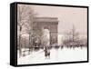 L'Arc De Triomphe-Eugene Galien-Laloue-Framed Stretched Canvas