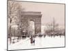 L'Arc De Triomphe-Eugene Galien-Laloue-Mounted Premium Giclee Print