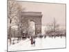 L'Arc De Triomphe-Eugene Galien-Laloue-Mounted Giclee Print