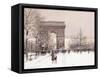 L'Arc De Triomphe-Eugene Galien-Laloue-Framed Stretched Canvas