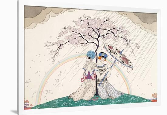 L'Arc-En-Ciel, 1920-Georges Barbier-Framed Giclee Print